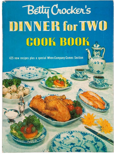 Item #10014 Dinner for Two Cook Book. Betty Crocker.