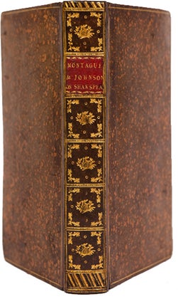 Item #100169 Mr. Johnson's Preface to his Edition of Shakespear's Plays. Bound with: An Essay on...