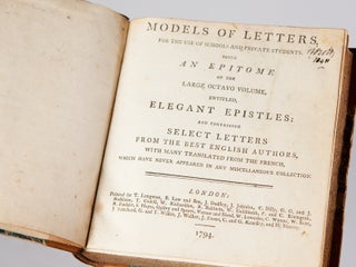Models of Letters, For The Use of Schools and Private Students