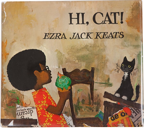 Item #10027 Hi, Cat! Ezra Jack Keats.