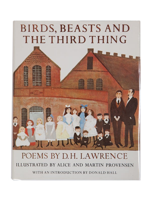 Item #10029 Birds, Beasts and The Third Thing. D. H. Lawrence.
