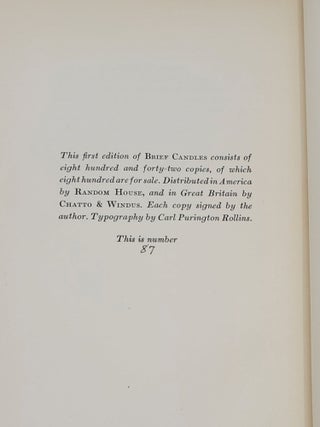 Brief Candles (5/6)