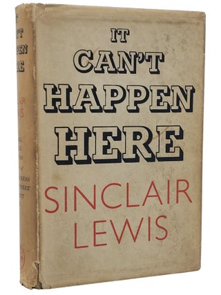 It Can't Happen Here. Sinclair Lewis.
