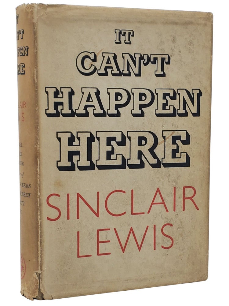 Item #10483 It Can't Happen Here. Sinclair Lewis.
