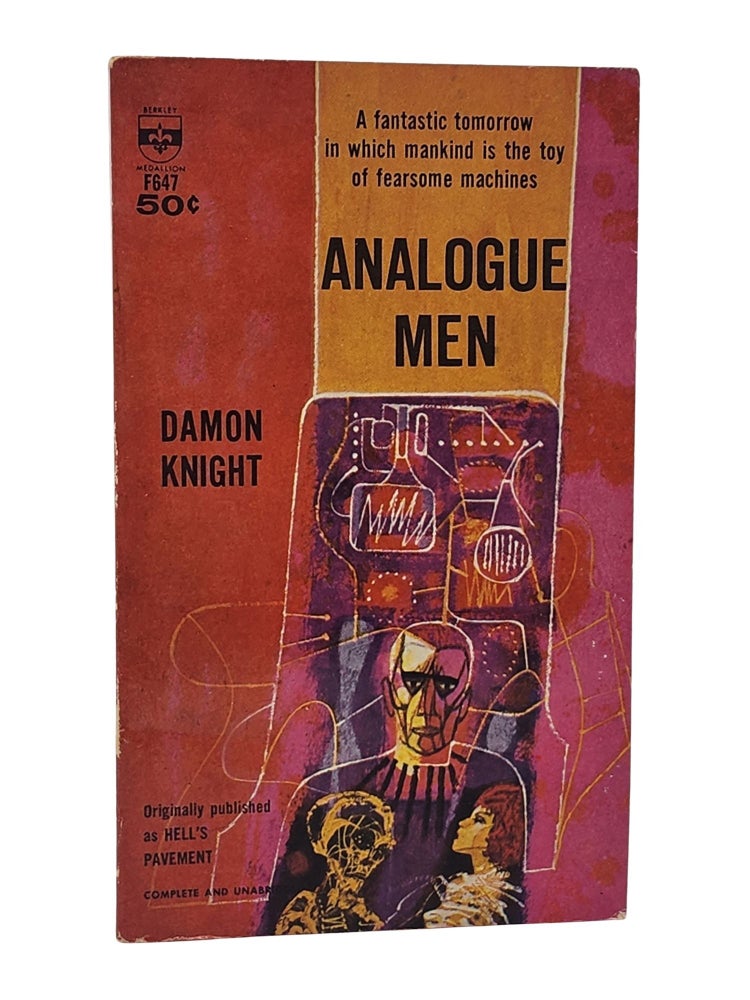 Item #10671 Analogue Men. Damon Knight.